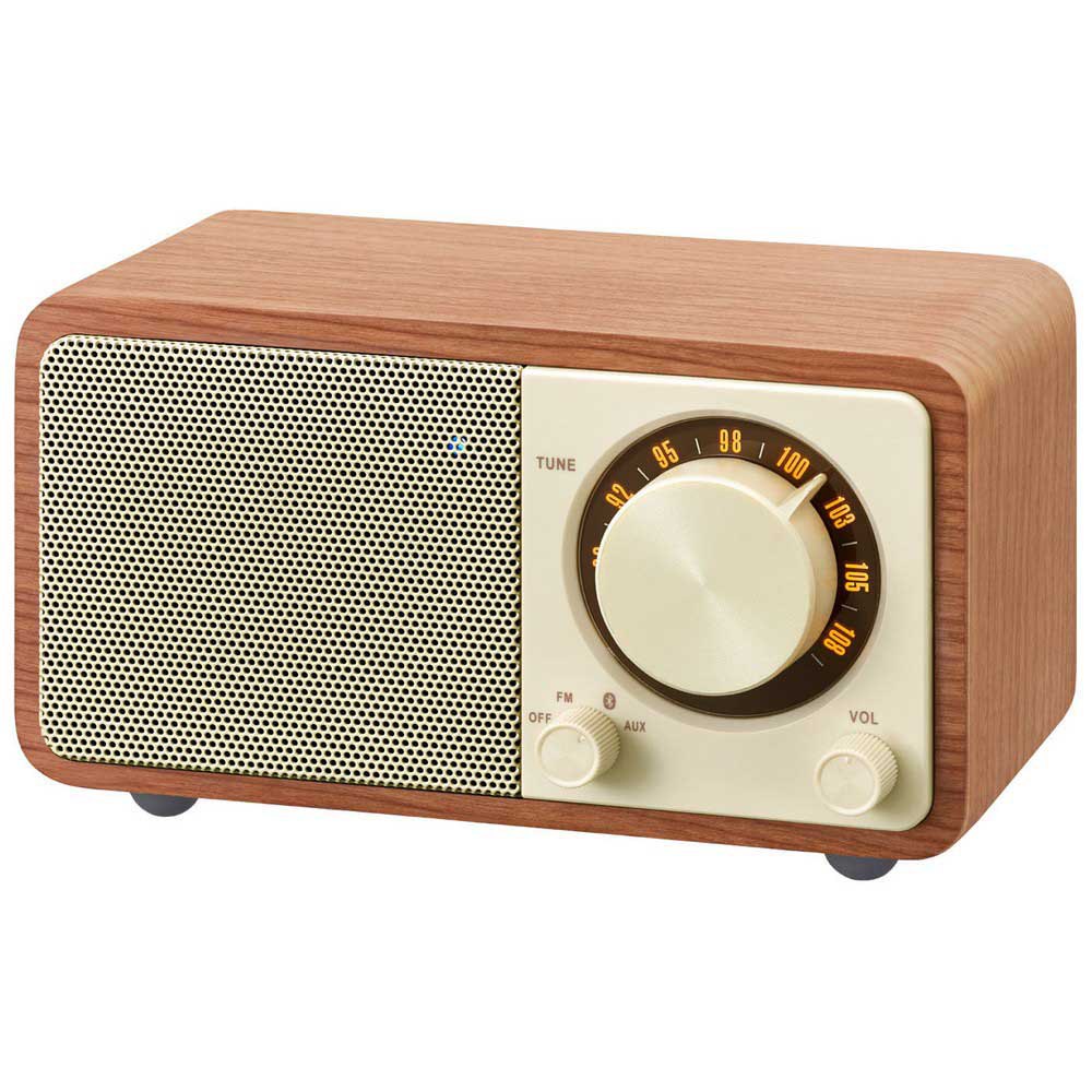 Sangean Radio WR-7 Mini Marrón