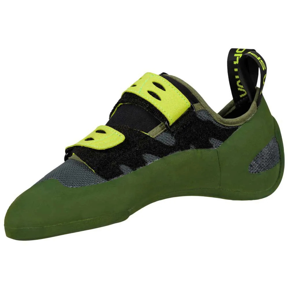 La sportiva GeckoGym Vegan Climbing Shoes Green Trekkinn