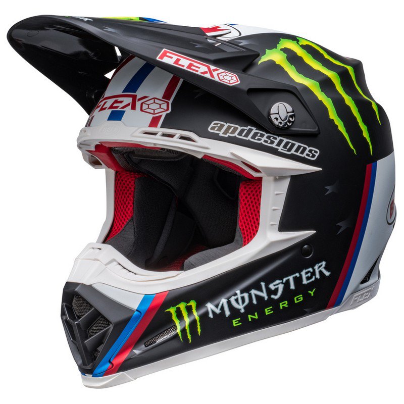 Wacht even Verlaten Met name Bell Moto-9S Flex Tomac Replica 22 Motocross Helmet Black| Motardinn