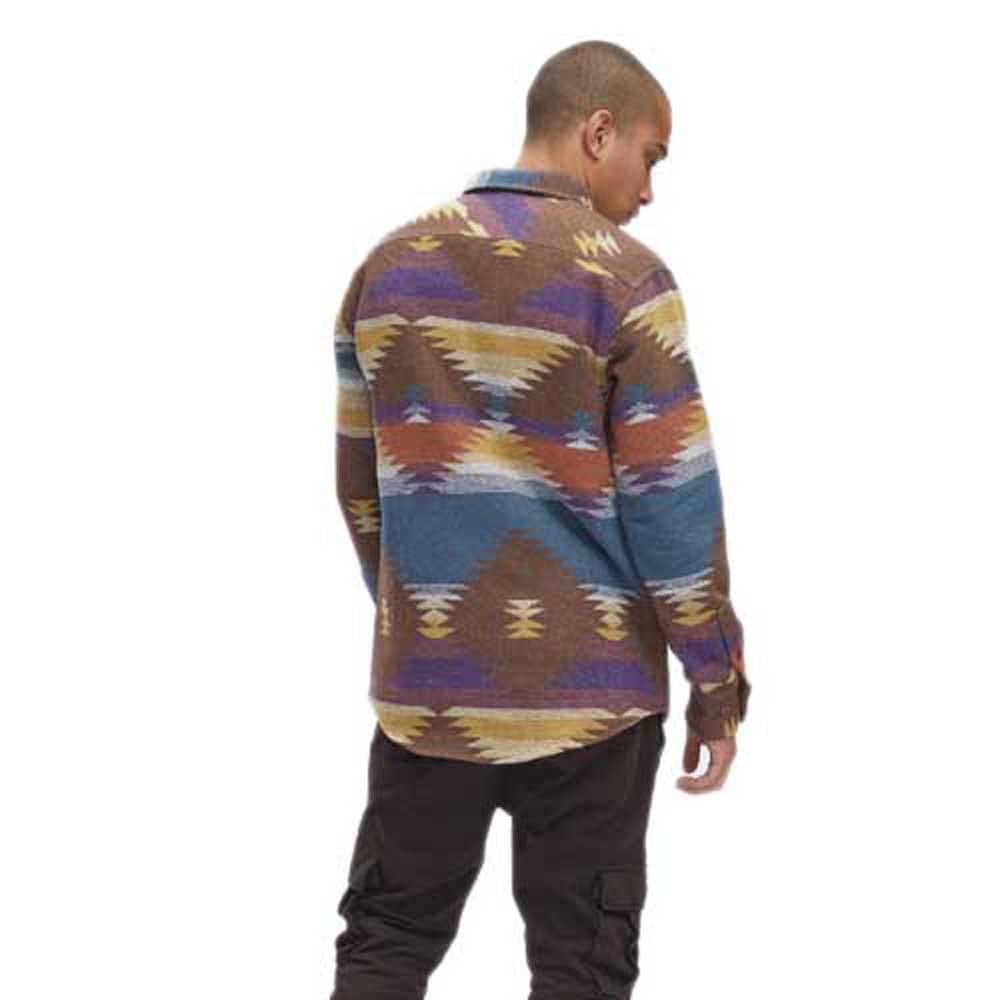 Hydroponic Hopi Shacket overhemd met lange mouwen