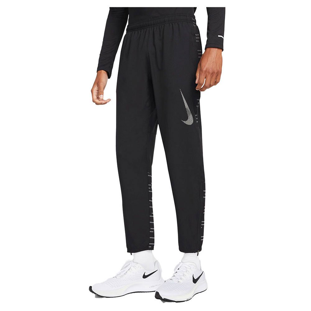 Nike Dri Fit Run Division Challenger Woven брюки Черный