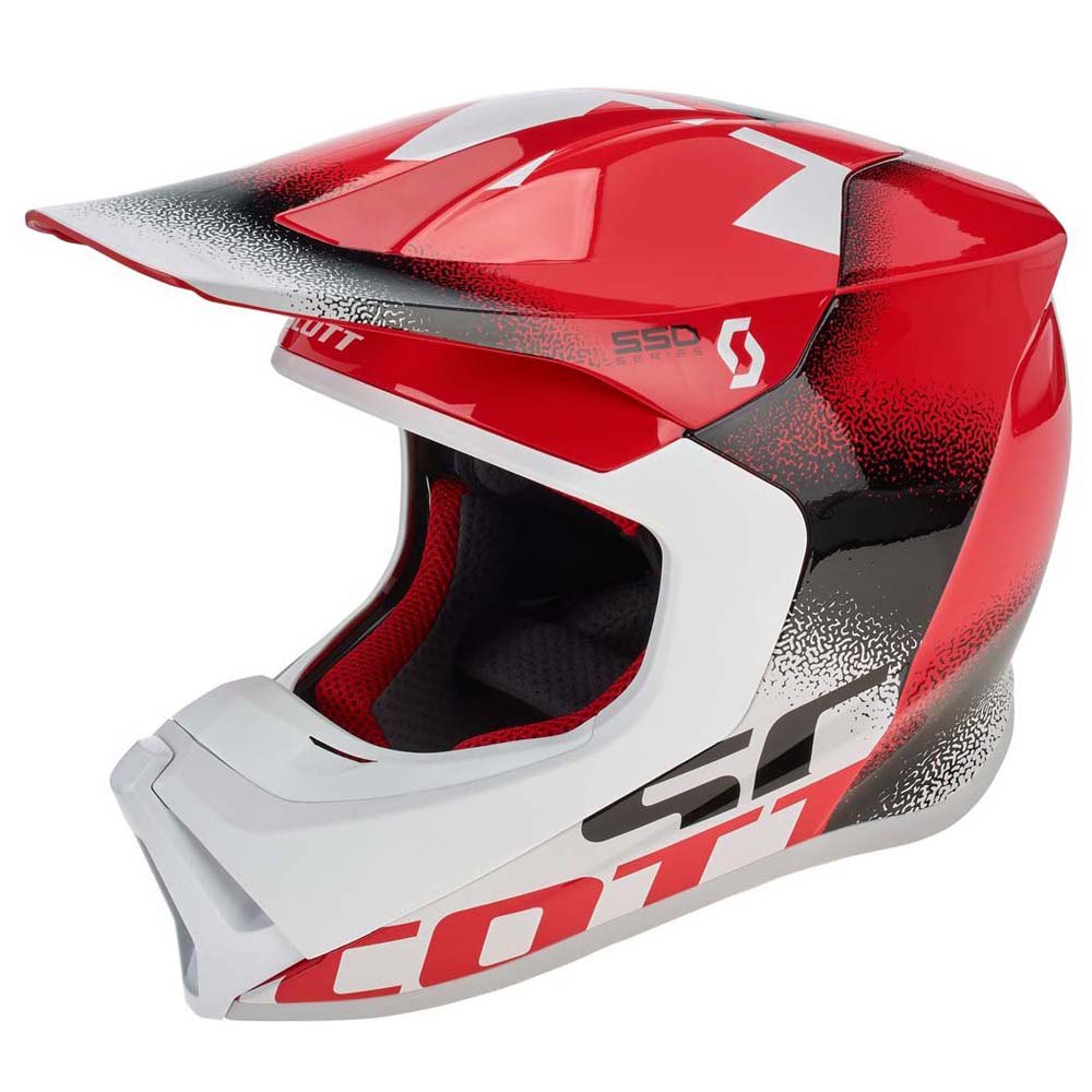 cuisine sand appeal Scott 550 Noise MIPS ECE Motocross Helmet White | Motardinn