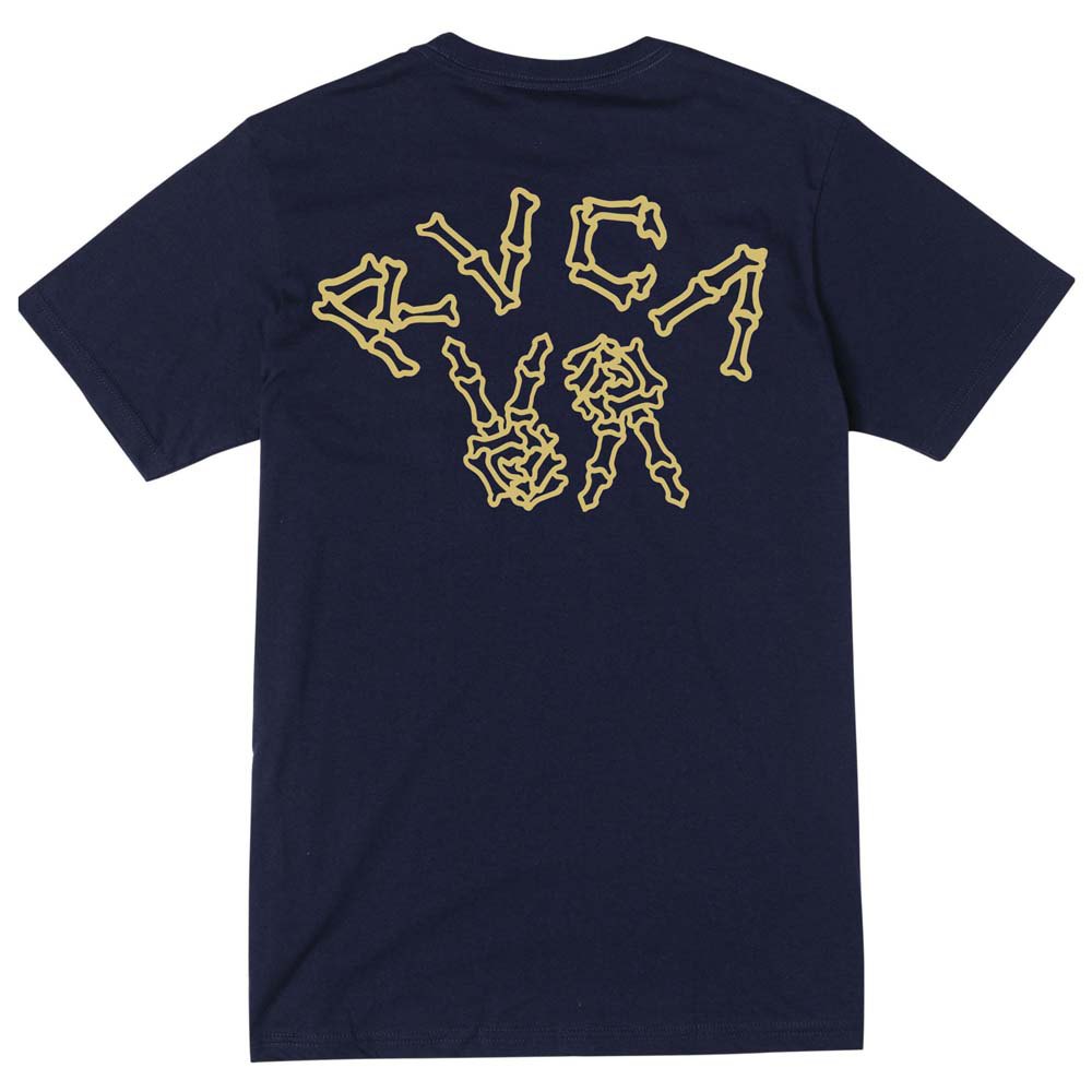 Rvca Peace Bones T-shirt met korte mouwen