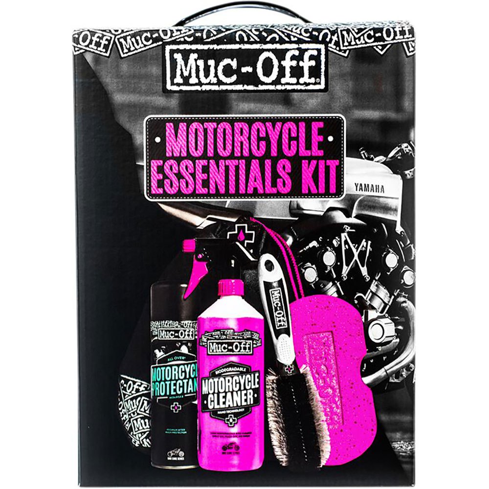 Muc off Protector.Cleaner.Sponge And Brush Black