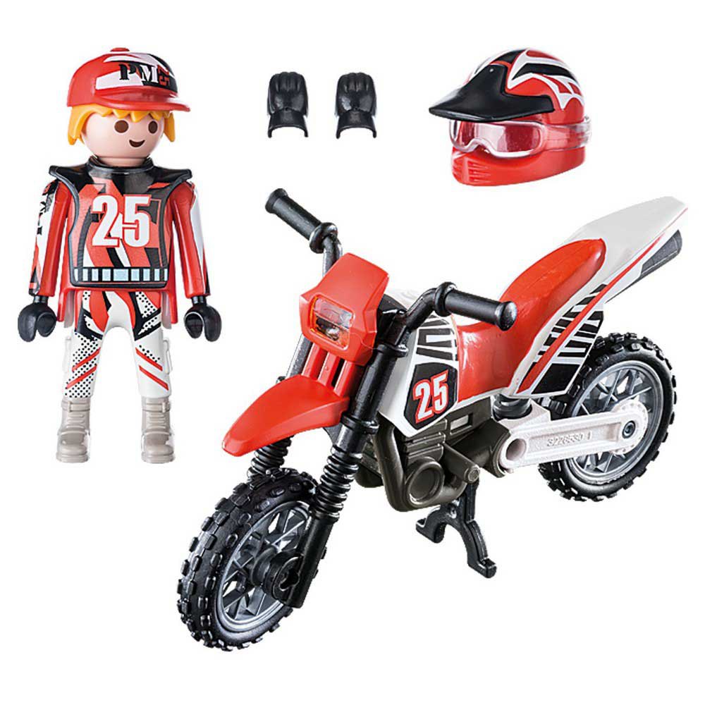 Playmobil Motocross riders and bikes, These two bikes which…