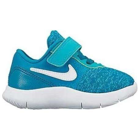 Toxic perish fuse Nike Flex Contact Velcro Shoe - Baby Blue | Kidinn