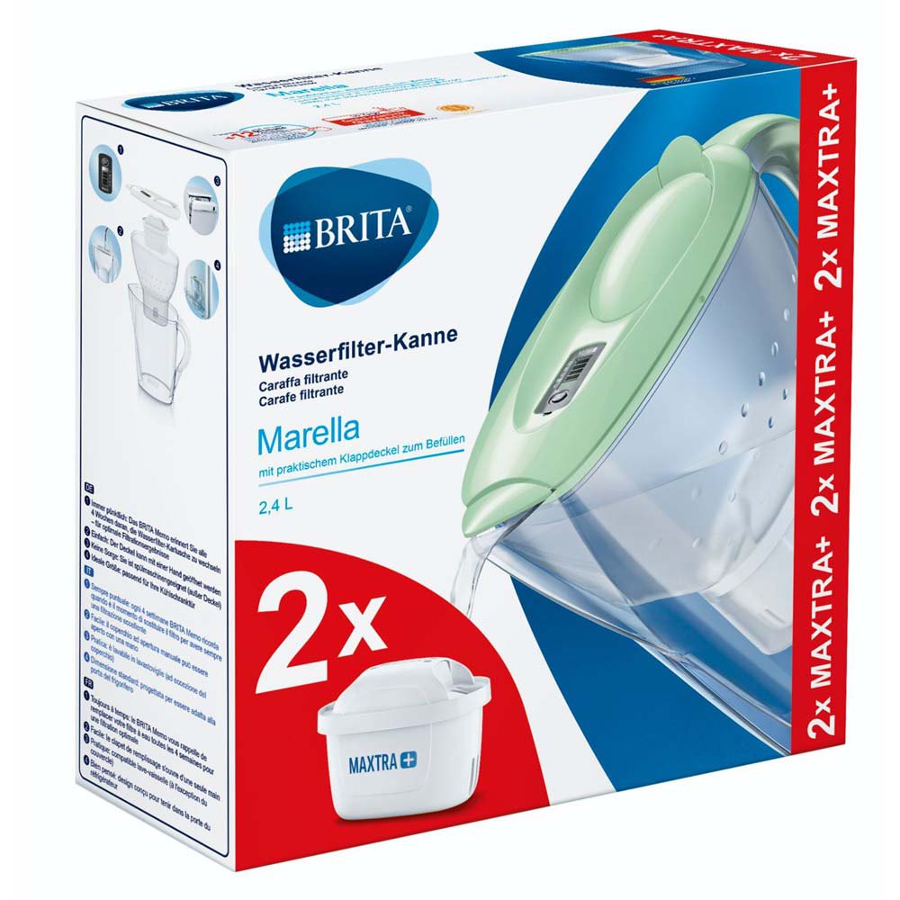 Brita Marella Maxtra+ Фильтр-кувшин 2,4 л с участием 2 Фильтры