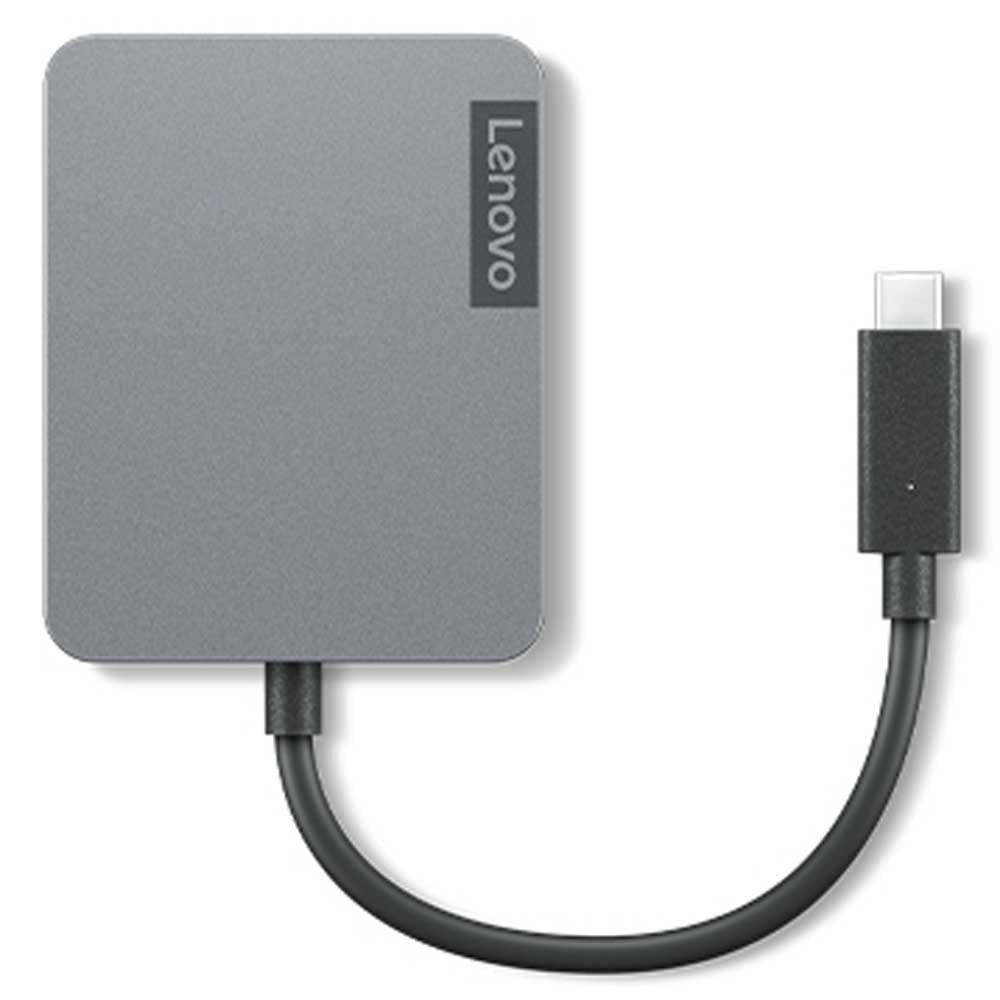 meer Bengelen materiaal Lenovo USB C To HDMI/VGA Adapter Grey | Techinn