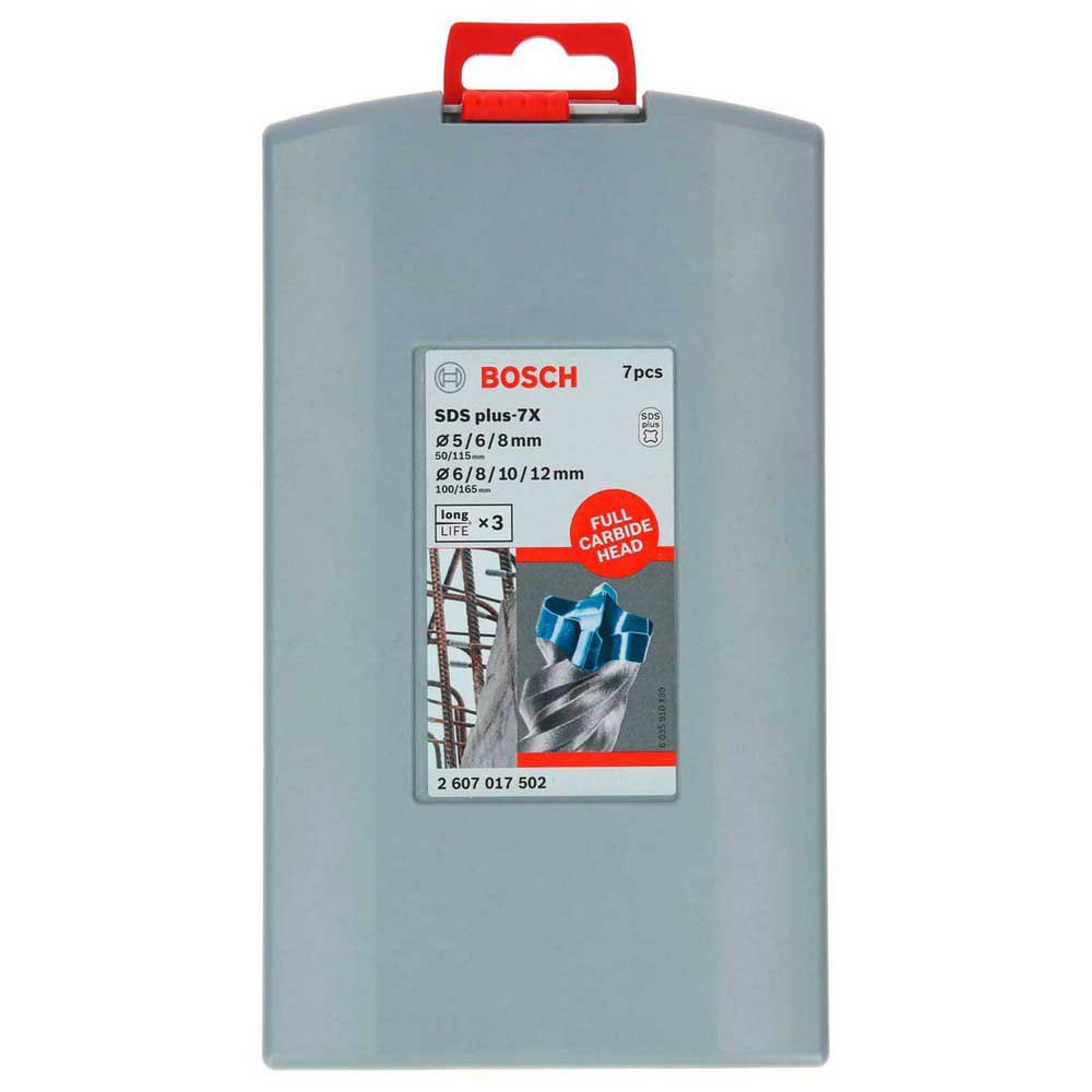 Bosch SDS Plus Установить сверла 5–12 мм 7 Изобразительное Искусство