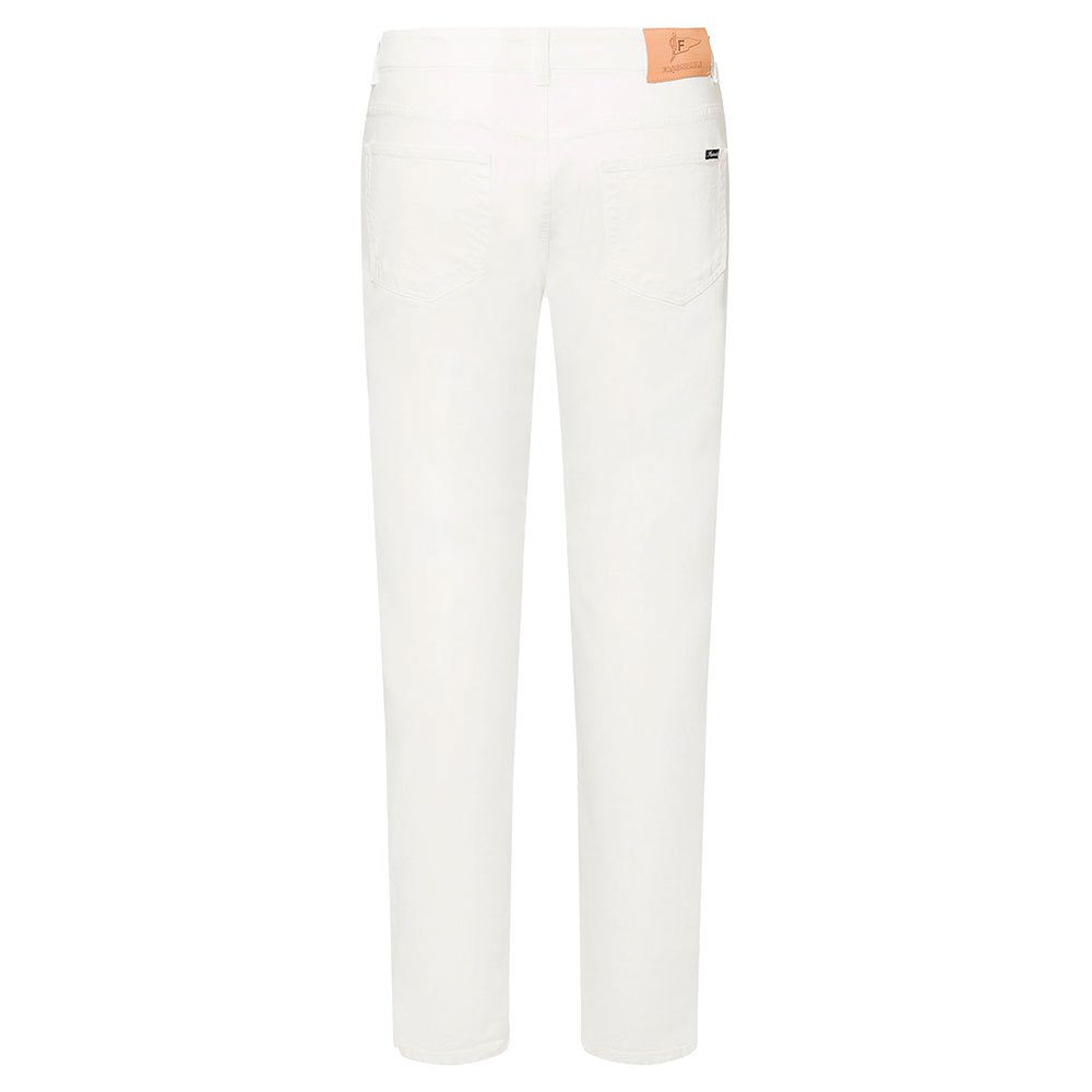 Façonnable Pantalones F10 5 Pocket Garment-Dyed Cotton Stretch
