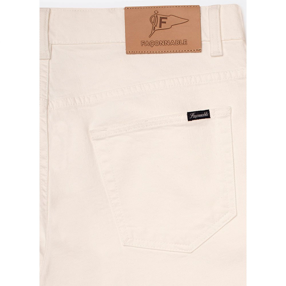 Façonnable F10 5 Pocket Garment-Dyed Cotton Stretch broek
