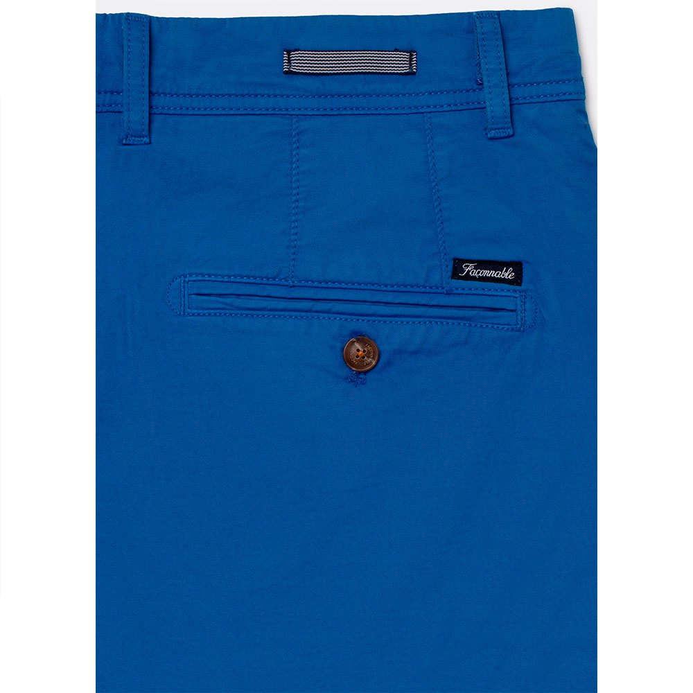 Façonnable Pantalons curts Garment-Dyed Cotton Stretch Gab