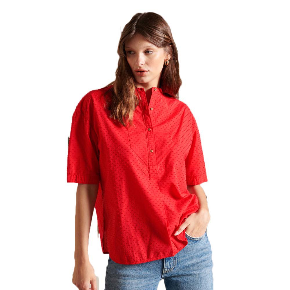 superdry-grandad-collar-short-sleeve-blouse