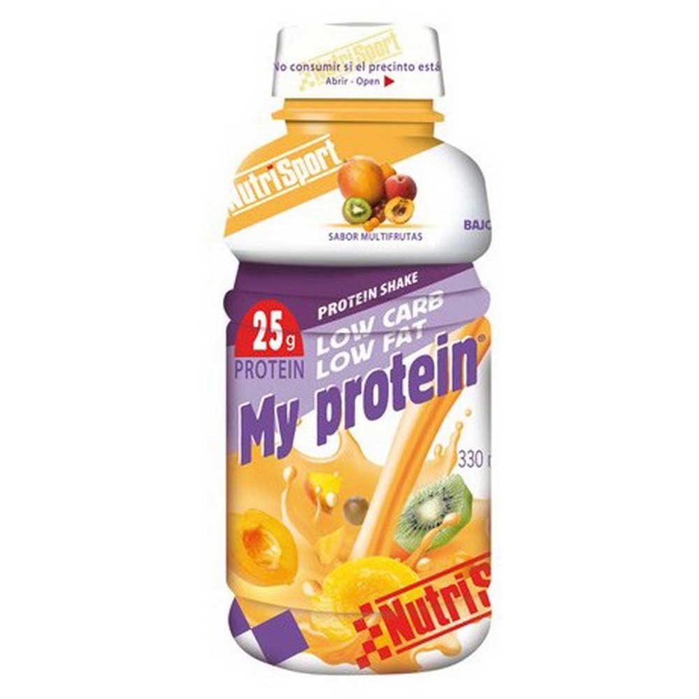 prosa Araña subasta Nutrisport Batido Proteinas My Protein 330ml 1 Unidad Multifruta,  Multicolor | Bikeinn