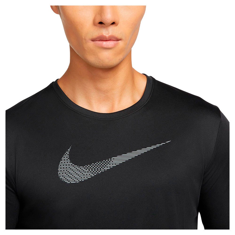 Nike 長袖Tシャツ Dri Fit UV Run Division Miler 黒| Runnerinn