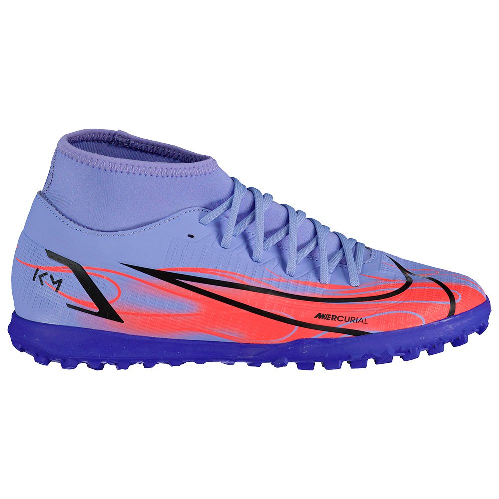 Nathaniel Ward Electrizar Subproducto Nike Botas Futbol Mercurial Superfly VIII Club KM TF Lila| Goalinn