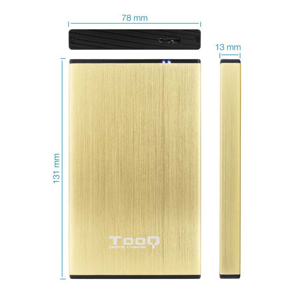 Tooq TQE-2527GD Ekstern HDD/SSD-kabinet