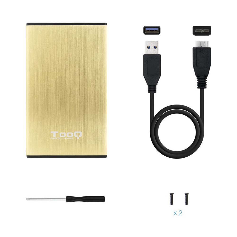 Tooq TQE-2527GD HDD/SSD External Case 2.5´´