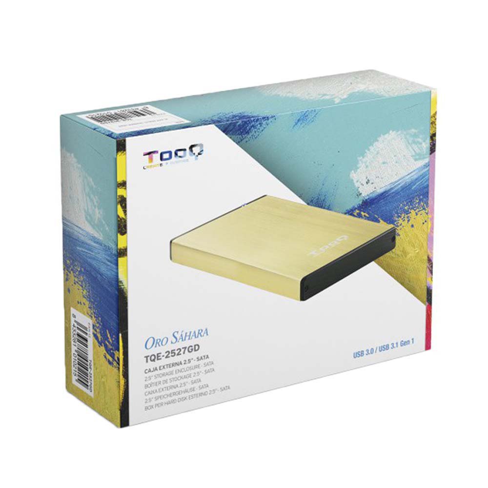 Tooq Custodia esterna HDD/SSD 2.5´´ TQE-2527GD