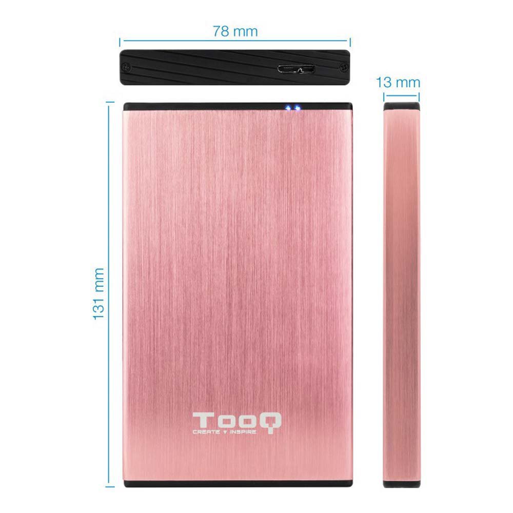 Tooq TQE-2527P Zewnętrzna obudowa HDD/SSD