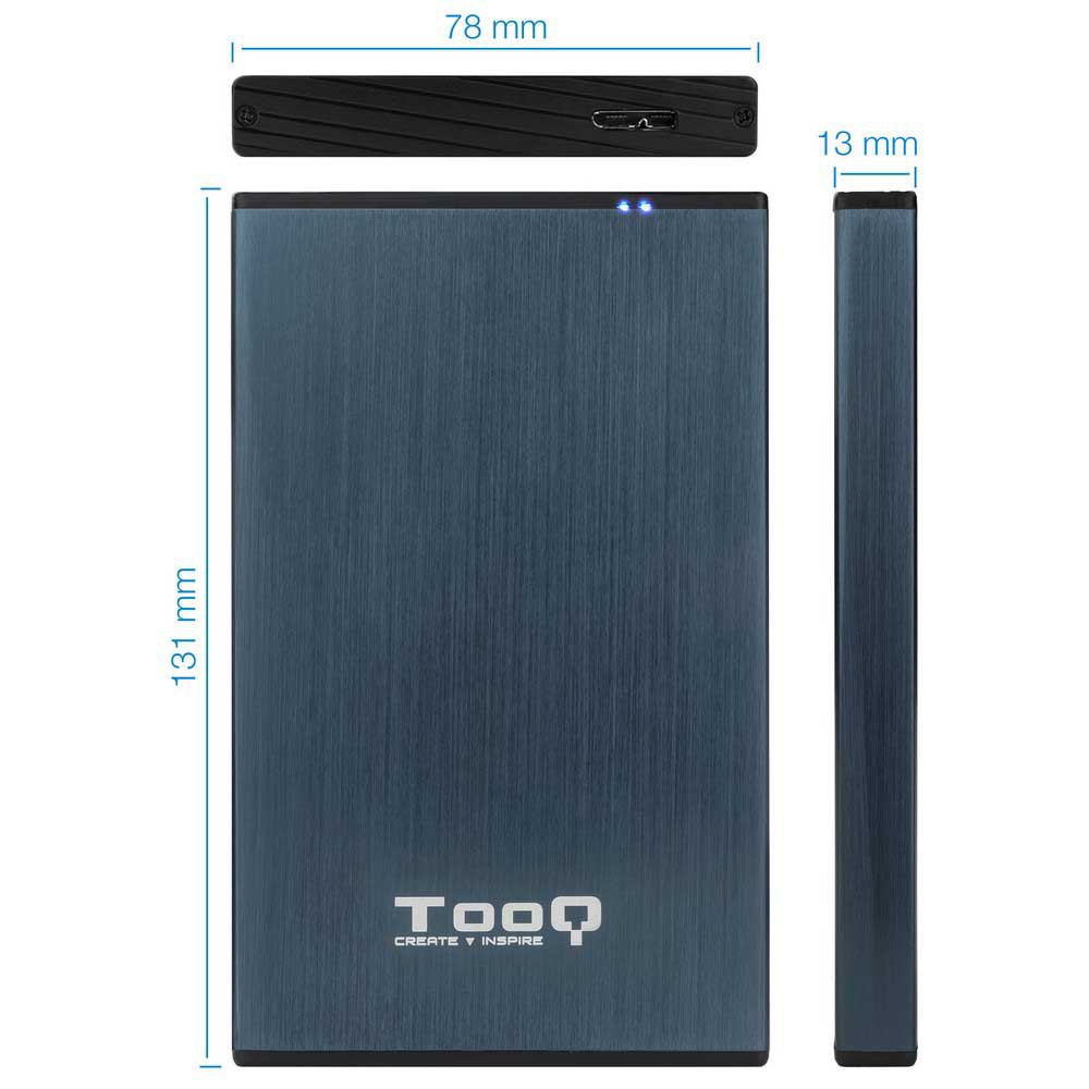 Tooq Caixa externa HDD/SSD 2.5´´ TQE-2527PB