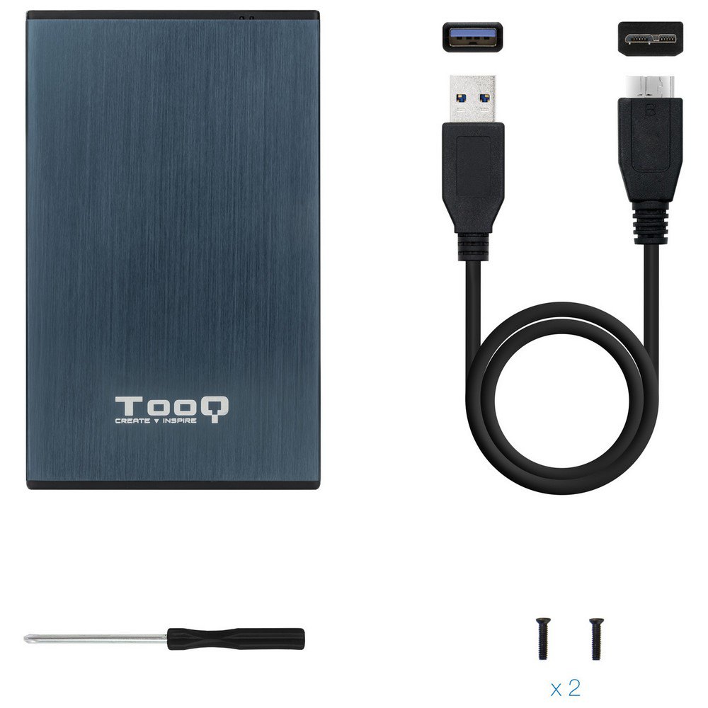 Tooq Caixa externa HDD/SSD 2.5´´ TQE-2527PB