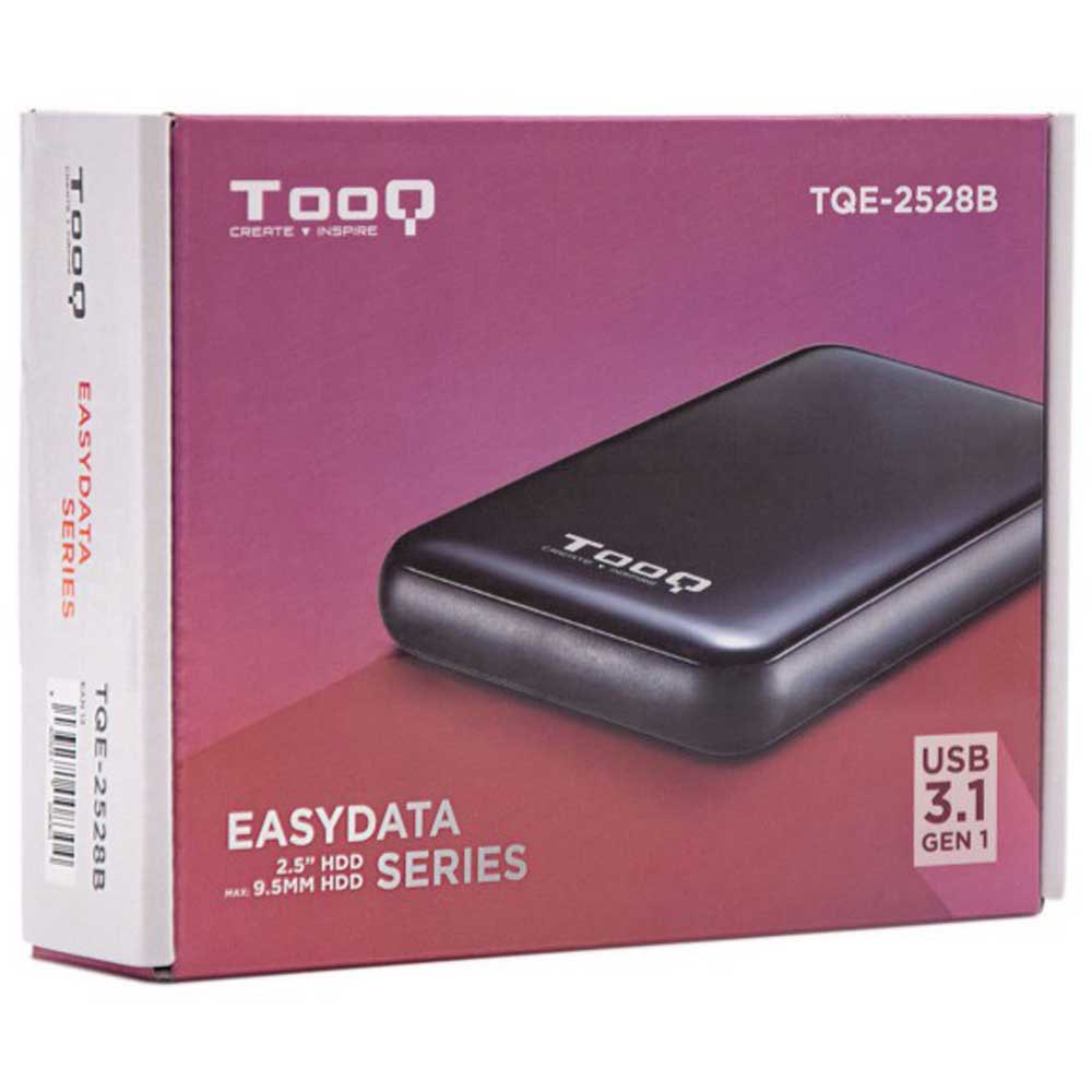 Tooq TQE-2528B Externes HDD/SSD-Gehäuse