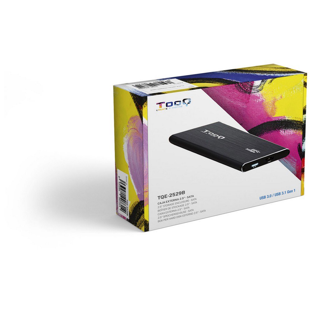 Tooq TQE-2529B Εξωτερική θήκη HDD/SSD 2.5´´