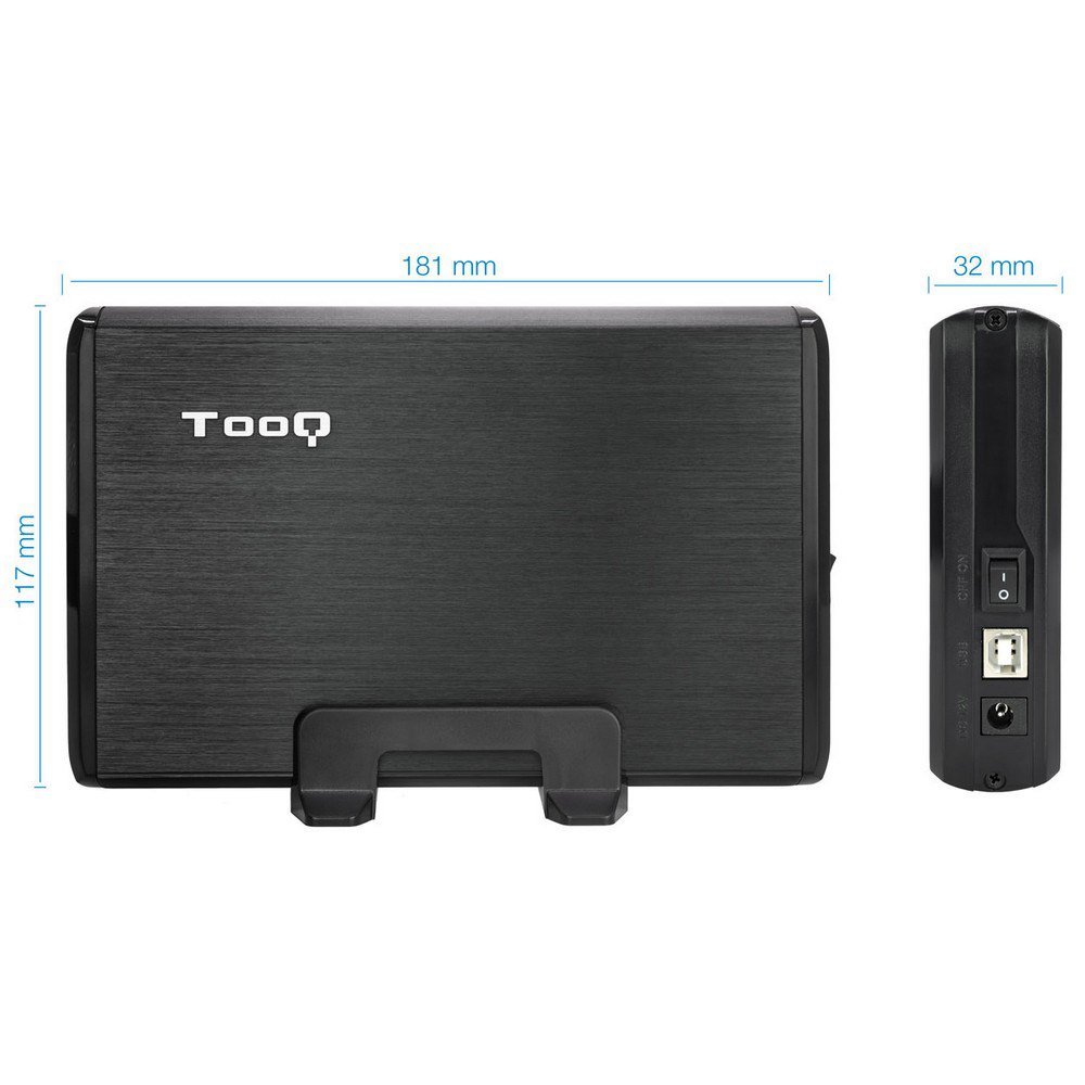 Tooq TQE-3509B Externe HDD-Festplatte