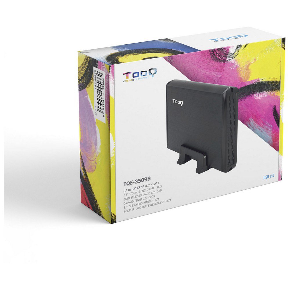 Tooq Custodia esterna HDD/SSD 3.5´´ TQE-3509B