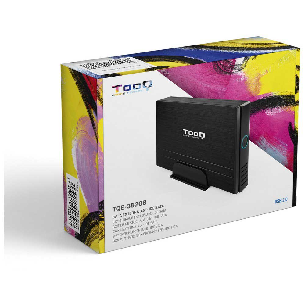 Tooq TQE-3520B Extern HDD/SSD-hölje 3.5´´