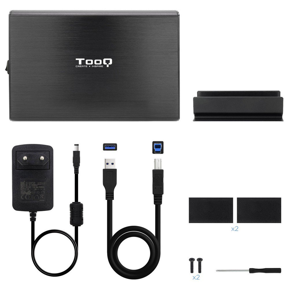 Tooq TQE-3531B 外付けHDD/SSDケース 3.5´´