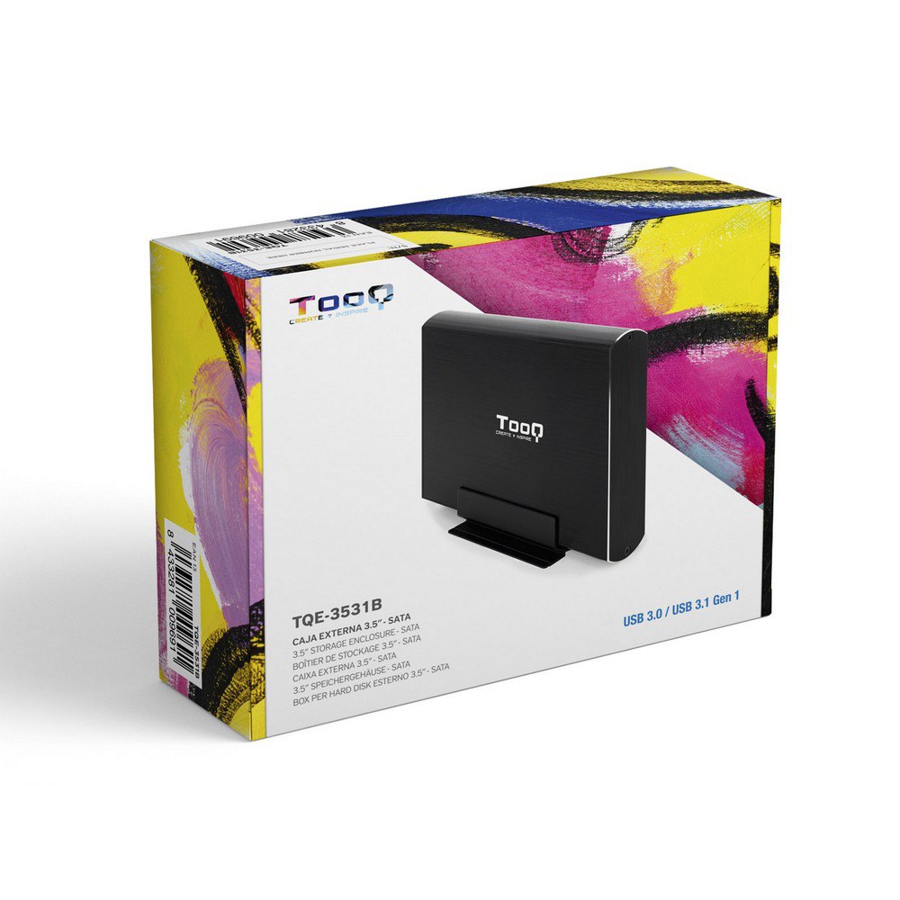 Tooq Boîtier externe HDD/SSD 3.5´´ TQE-3531B