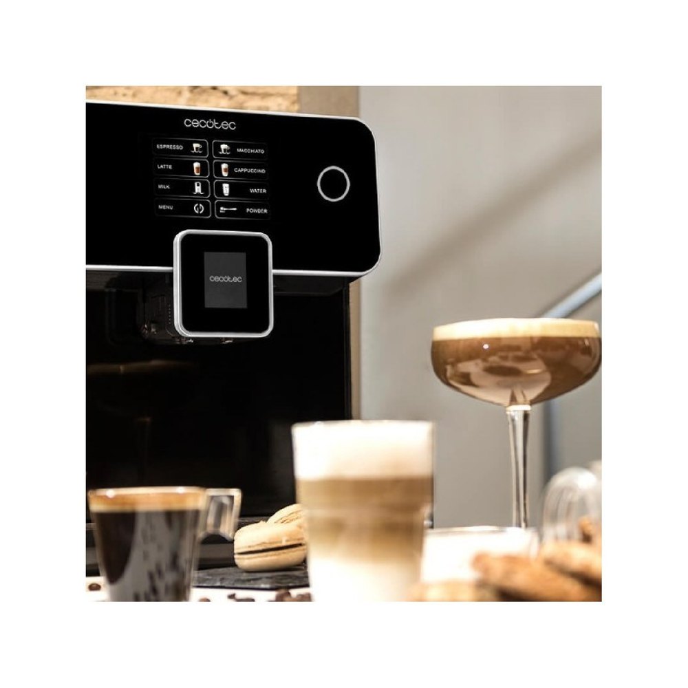 Cecotec Machine à café super automatique Power Matic-Ccino 8000 Touch Serie Nera