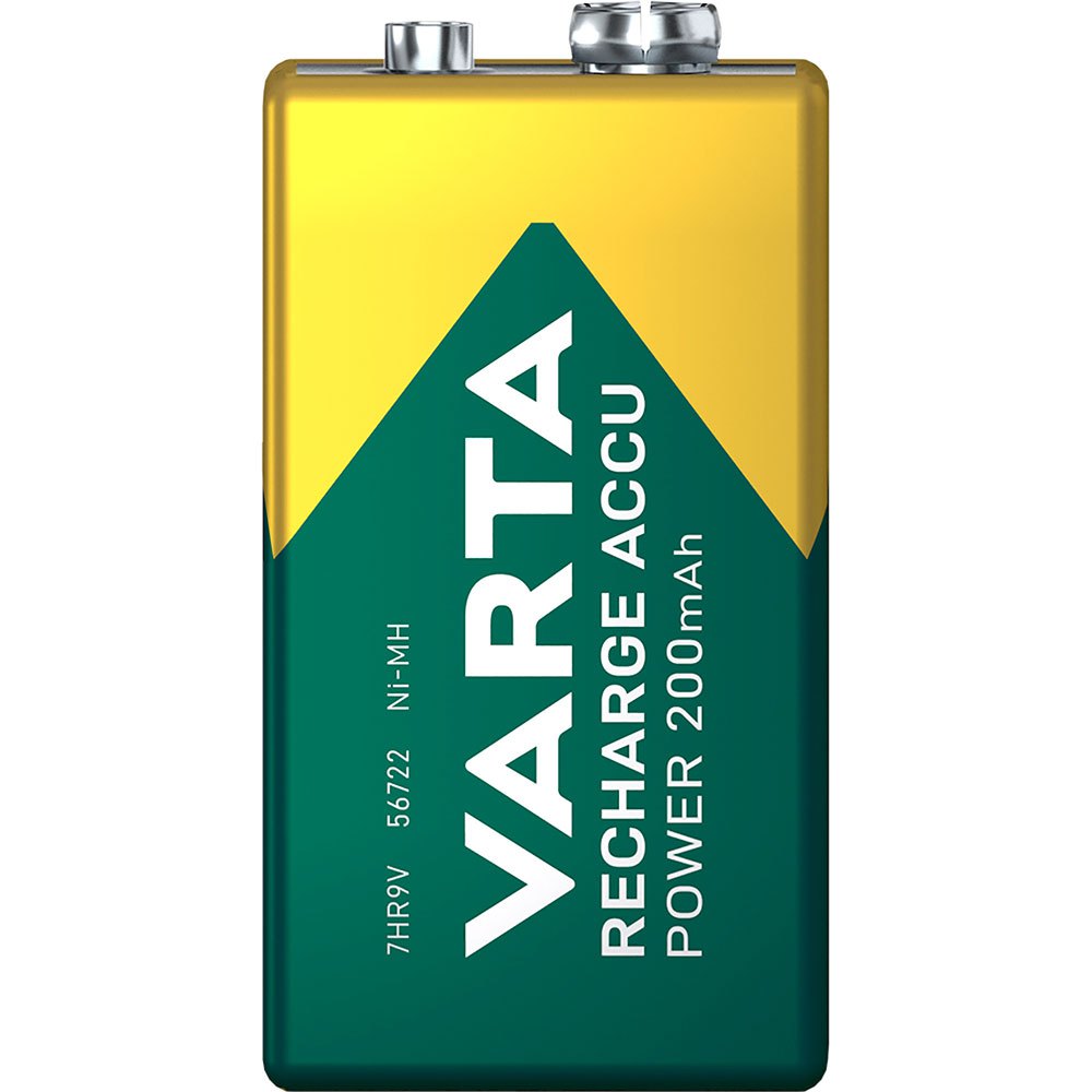 Varta AccuPower充電式バッテリー 9V 6LP3146 200mAh