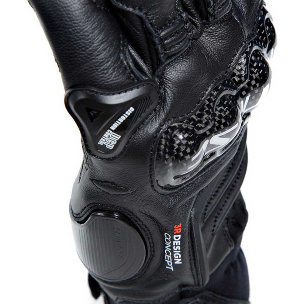 Dainese 5% off Dainese Carbone 4 Court Cuir Moto Sport Gants Course DCP Système 