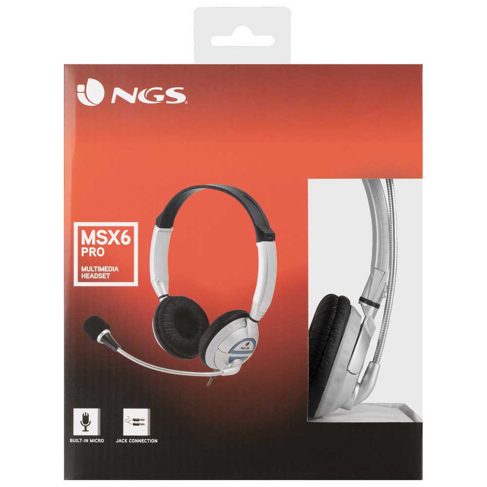 at styre handle spørge NGS MSX6 Pro Headset Silver | Techinn