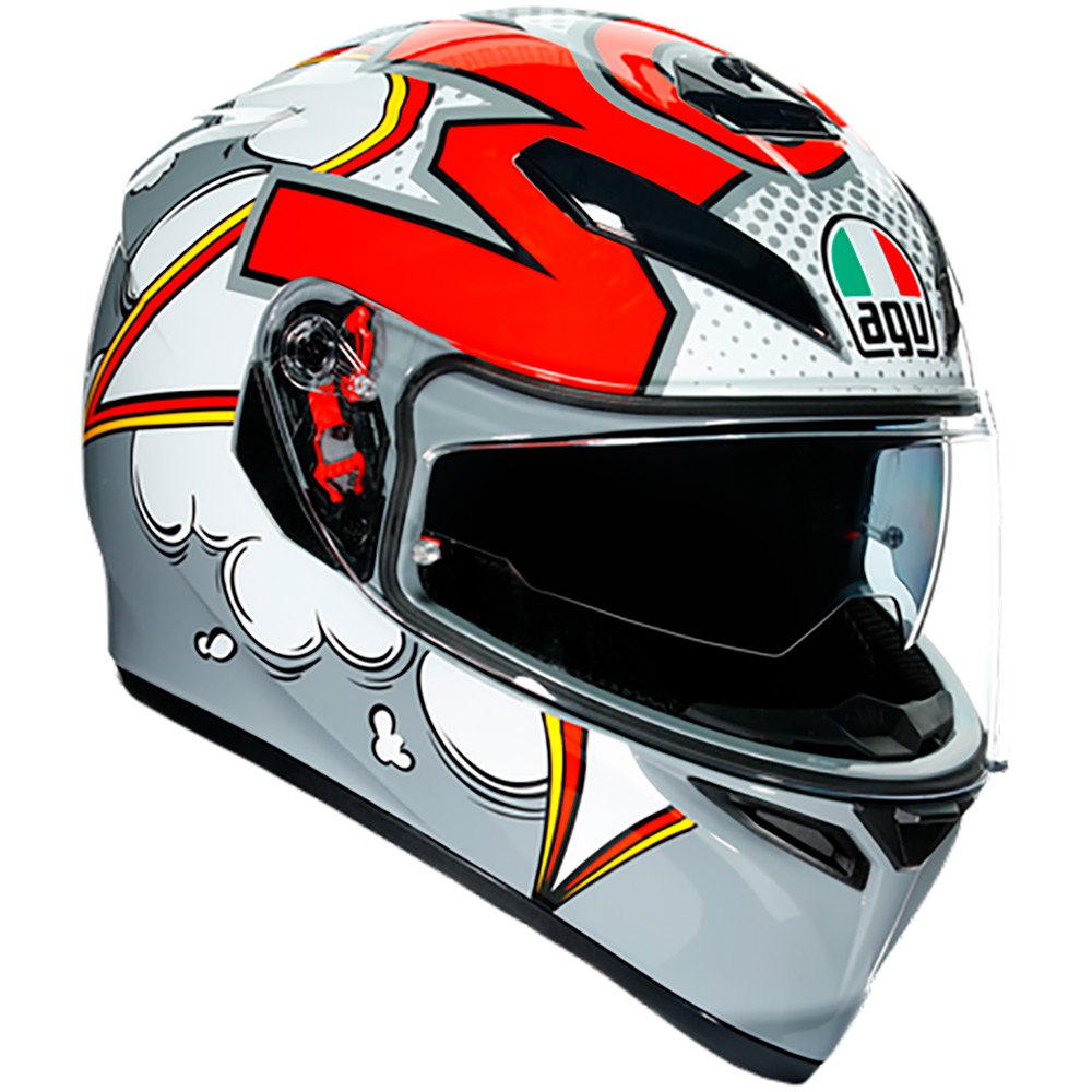 AGV K3 SV Multi MPLK Full Face Helmet Black | Motardinn