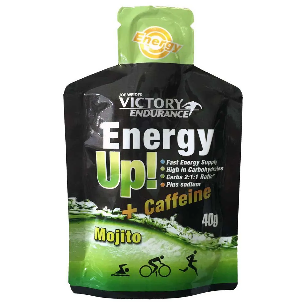 Victory endurance Energy Up Energy Gel 40g Mojito, Black Bikeinn