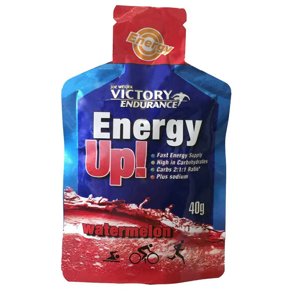 Victory endurance Energy Up Energy Gel 40g Watermelon Blue Trekkinn