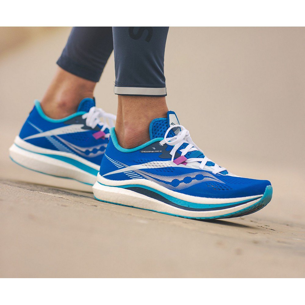 Saucony Endorphin Pro 2 Running Shoes Blue | Runnerinn