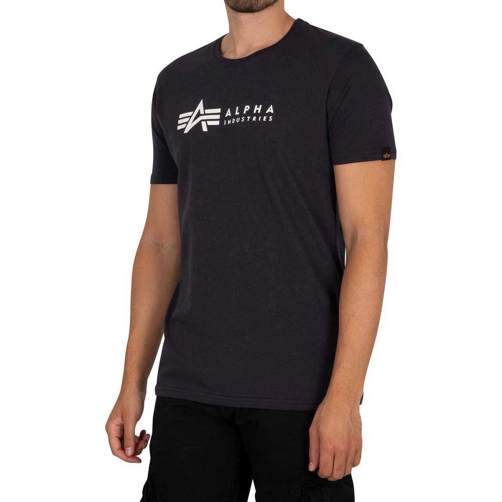 Alpha industries Label 2 Pack Short Sleeve T-Shirt Grey| Dressinn