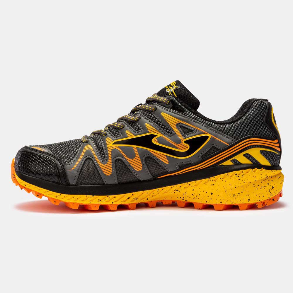 Joma Chaussures de Trail Running HOMME Joma Noir jaune RASE 2101 Randonnée 2022 