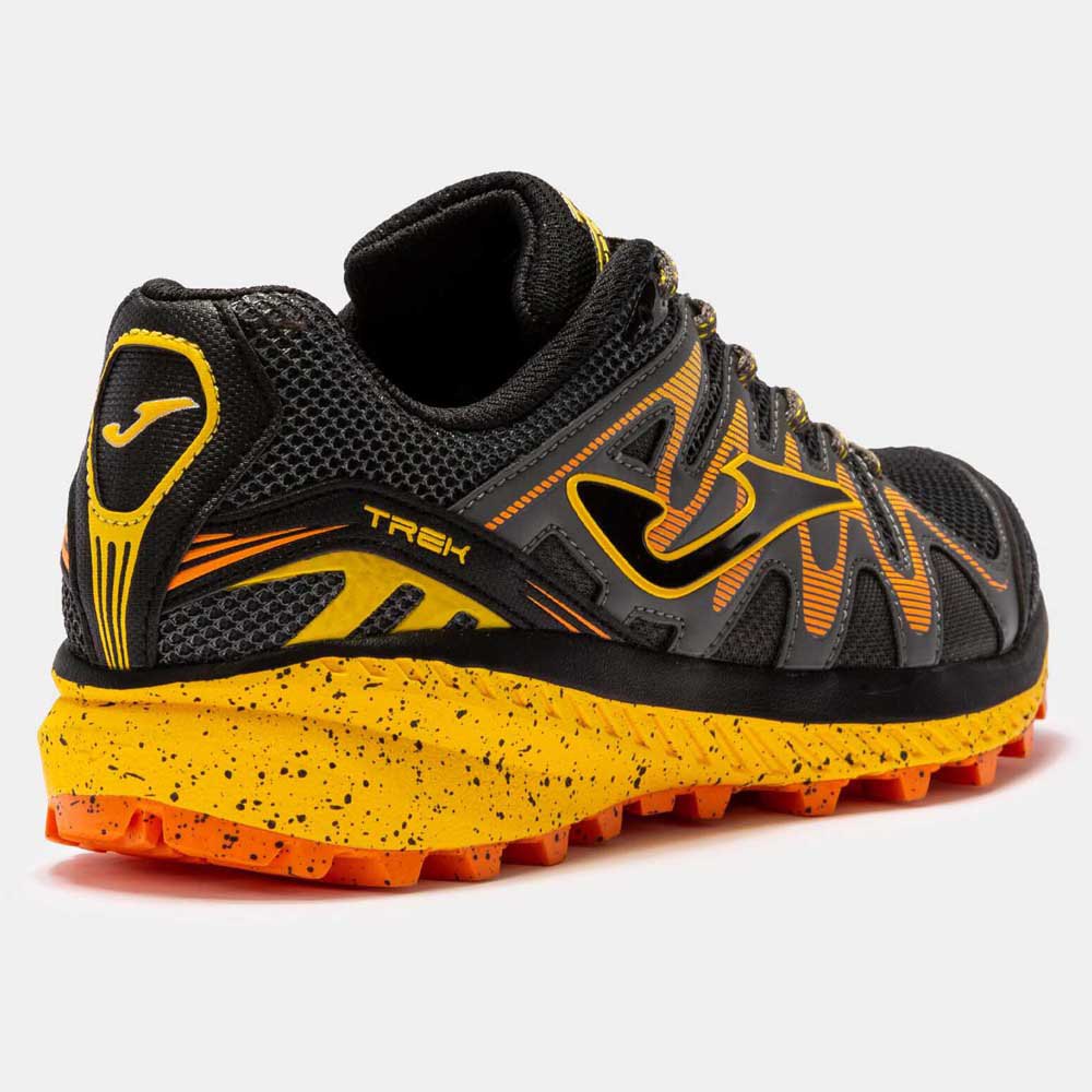 Joma Chaussures de Trail Running HOMME Joma Noir jaune RASE 2101 Randonnée 2022 