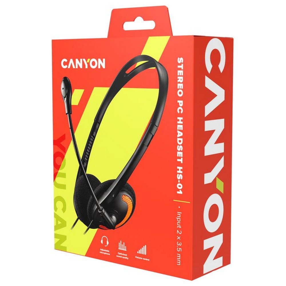 Canyon CNS-CHS01BO Ακουστικά 1.8 Μ