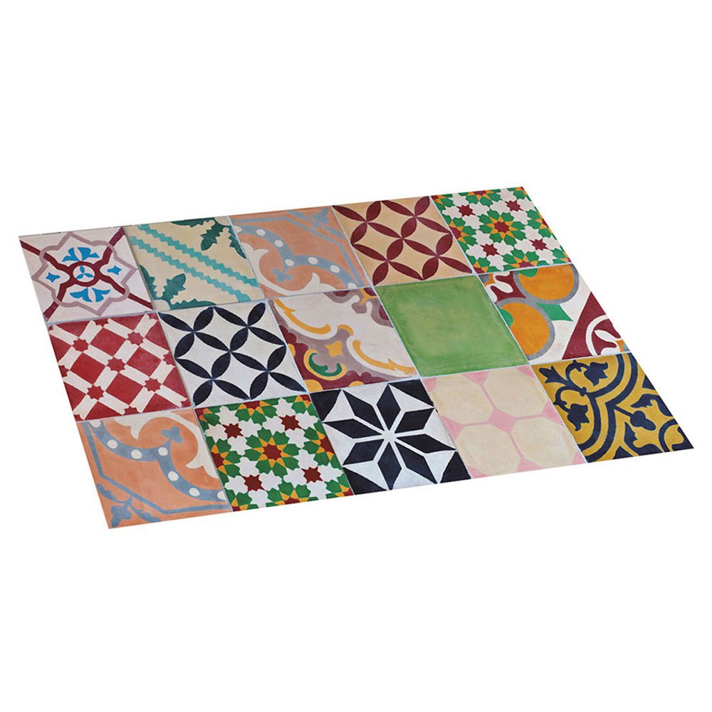 minimum forholdet Overflod Croma collection Mosaic Vinyl Carpet 45x75 cm Multicolor| Bricoinn
