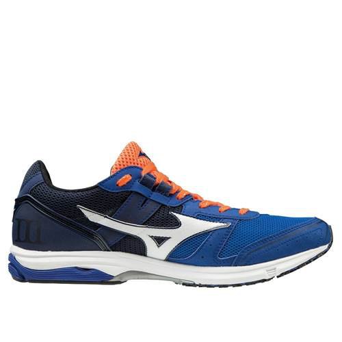 Mizuno Mens Wave Emperor 3 Running Shoes Trainers Sneakers Blue Sports 