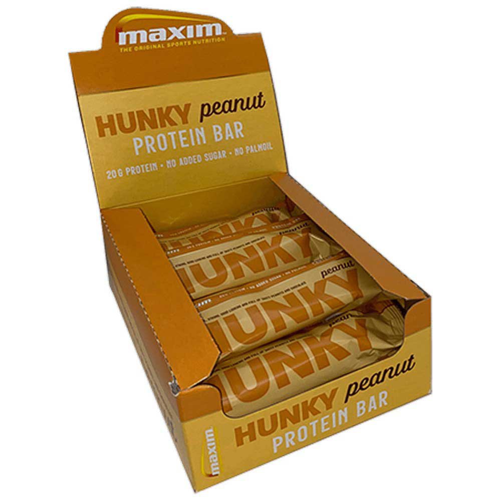 maxim-cioccolato-arachidi-hunky-55g-energia-barre-scatola-12-unita