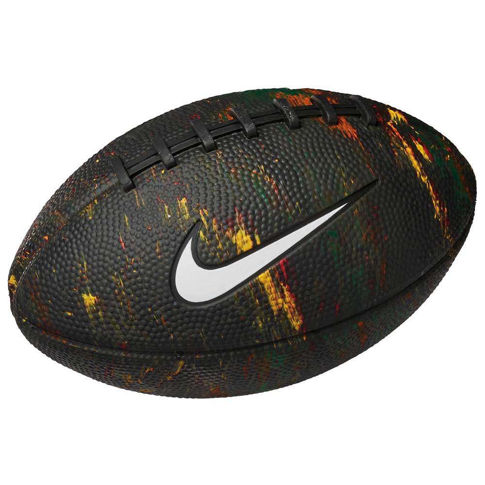 Mejor Misterio Suavemente Nike Playground FB Mini NN Deflated American Football Ball Black| Goalinn
