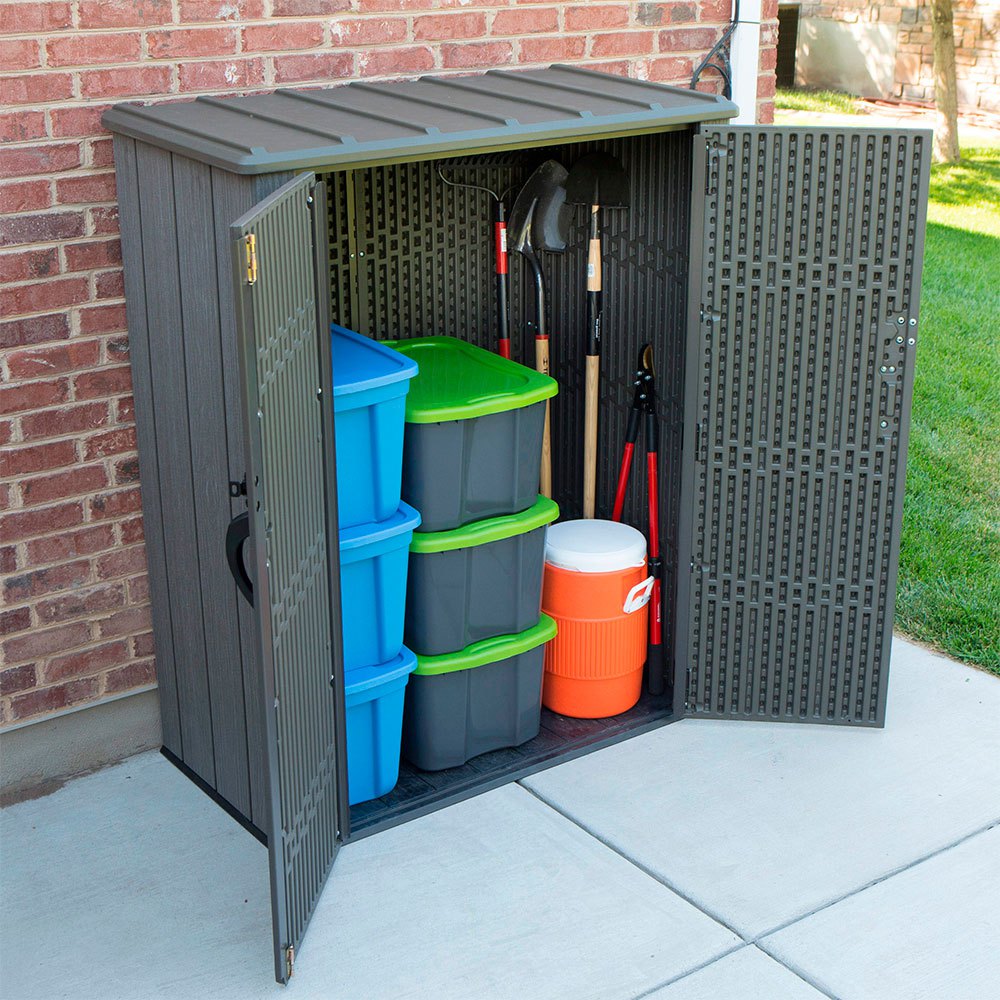Lifetime 136x70x172 cm UV100 Outdoor Storage Deck Box